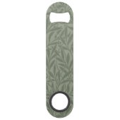 William Morris Wilgenpatroon Antiek Saliegroen Speed Flessenopener (Achterkant)