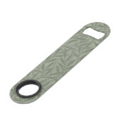 William Morris Wilgenpatroon Antiek Saliegroen Speed Flessenopener (Achterkant Gekanteld)