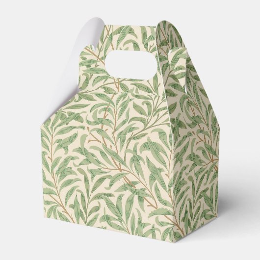 William Morris Wilgentak Tuin Bloem Klassieker Bedankdoosjes (Voorkant Zijde)