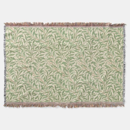 William Morris Wilgentak Tuin Bloem Klassieker Deken (Voorkant)