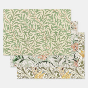William Morris Wilgentak Tuin Bloem Klassieker Inpakpapier Vel