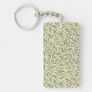 William Morris Wilgentak Tuin Bloem Klassieker Sleutelhanger