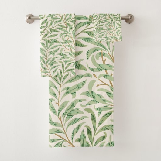 William Morris Wilgentak Vintage Botanisch Bad Handdoek (Insitu)