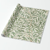 William Morris Wilgentak Vintage Botanisch Cadeaupapier (Uitgerold)