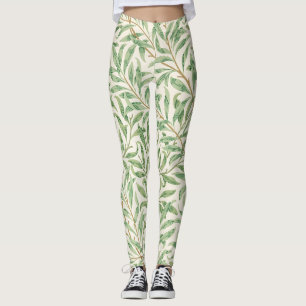 William Morris Wilgentak Vintage Botanisch Leggings