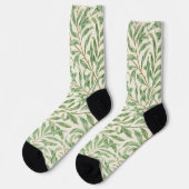 William Morris Wilgentak Vintage Botanisch Sokken (Links)