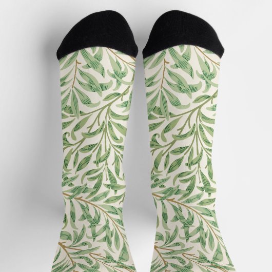 William Morris Wilgentak Vintage Botanisch Sokken (Top)