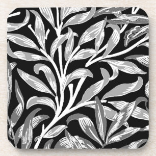 William Morris Wilgentak, Zwart, Wit & Grijs Onderzetter