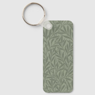William Morris Wilgpatroon Antiek Saliegroen Sleutelhanger