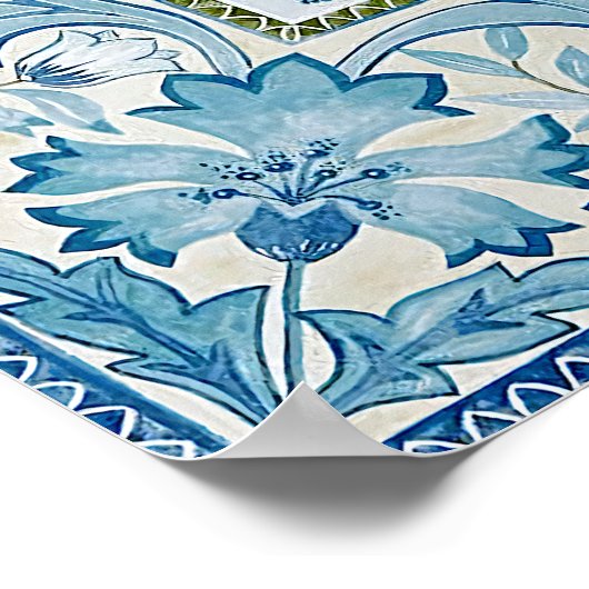 William Morris Wilhelmina Poster (Hoek)