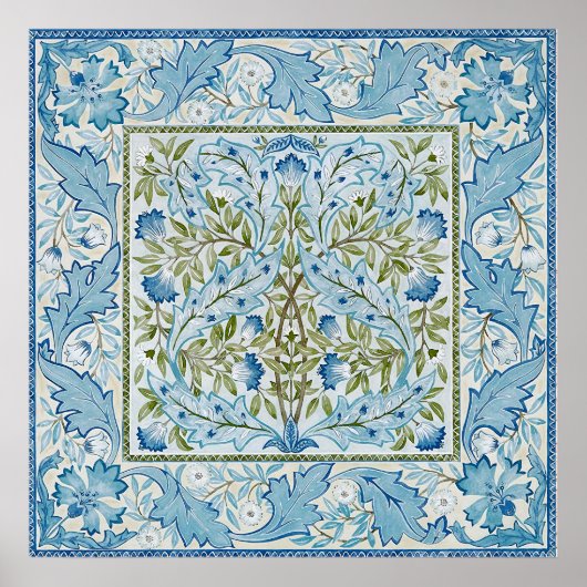 William Morris Wilhelmina Poster (Voorkant)