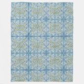 William Morris & Wilhelmina Style Prints Fleece Deken (Voorkant)