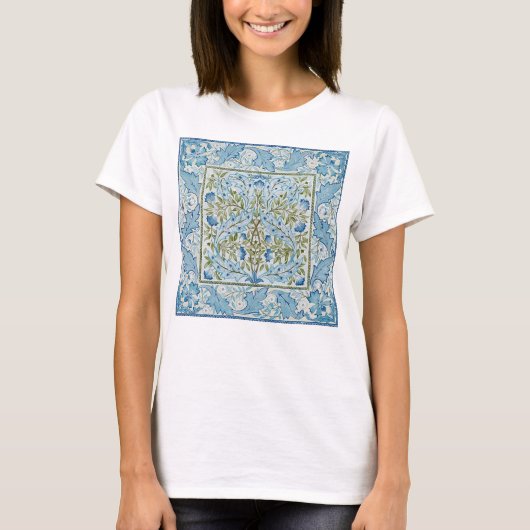 William Morris & Wilhelmina Style Prints T-shirt (Voorkant)