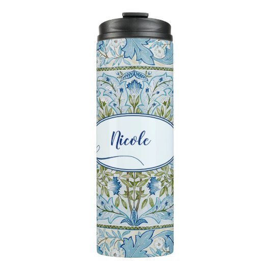 William Morris & Wilhelmina Style Prints Thermosbeker (Voorkant)