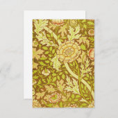 William Morris - William Morris Design Informatiekaartje (Voorkant / Achterkant)