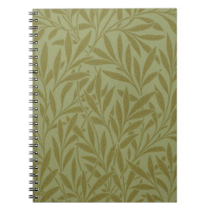 William Morris Willow Antiek Floral Leaf Notitieboek