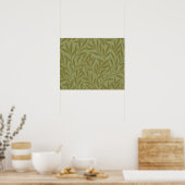 William Morris Willow Antiek Floral Leaf Poster (Keuken)