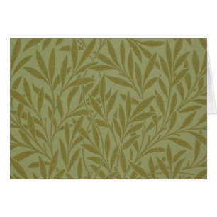 William Morris Willow Antiek Green Leaf Vine Art