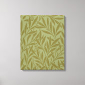 William Morris Willow Antiek Green Leaf Vine Art Canvas Afdruk (Voorkant)