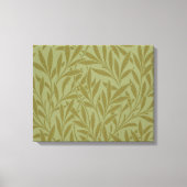 William Morris Willow Antiek Green Leaf Vine Art Canvas Afdruk (Voorkant)