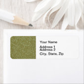 William Morris Willow Antiek Green Leaf Vine Art Etiket (Insitu)