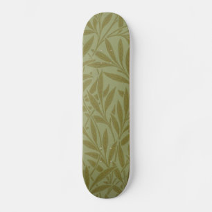 William Morris Willow Antiek Green Leaf Vine Art Skateboard