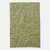 William Morris Willow Antiek Green Leaf Vine Art Theedoek (Verticaal)