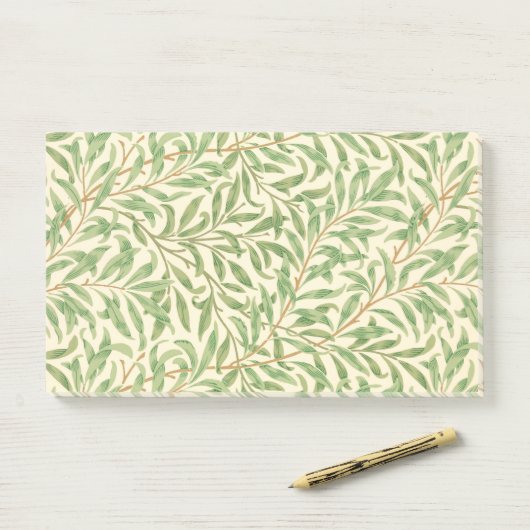 William Morris "Willow Bough" 1 Post-it® Notes (Op bureau)