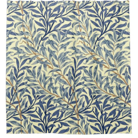 William Morris "Willow Bough" 4 Douchegordijn (Voorkant)