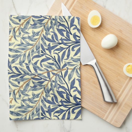 William Morris "Willow Bough" 4 Theedoek (Quarter Fold)