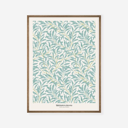 William Morris Willow Bough Art Exhibition Print