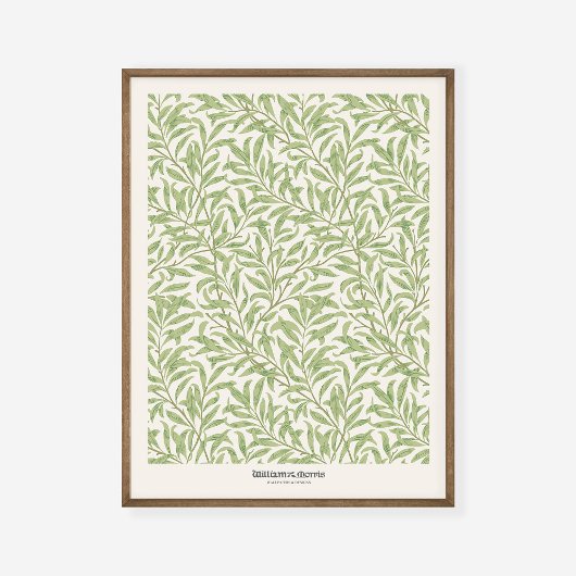 William Morris Willow Bough Art Exhibition Print