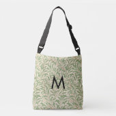William Morris Willow Bough Botanical Monogrammed Crossbody Tas (Voorkant)