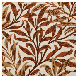William Morris Willow Bough, Brown and Beige Stof