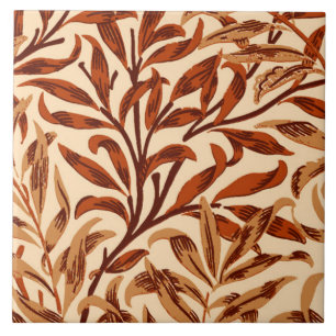 William Morris Willow Bough, Brown and Beige Tegeltje
