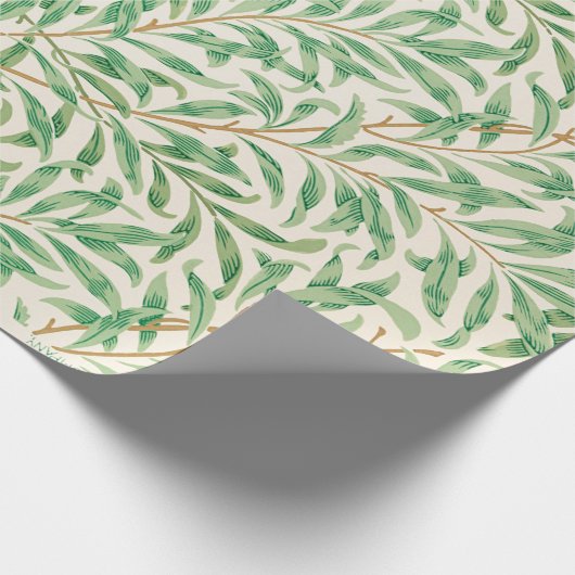 William Morris. Willow Bough. Cadeaupapier (Hoek)