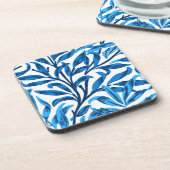 William Morris Willow Bough, Cobalt Blue & White Onderzetter (Linkerzijde)