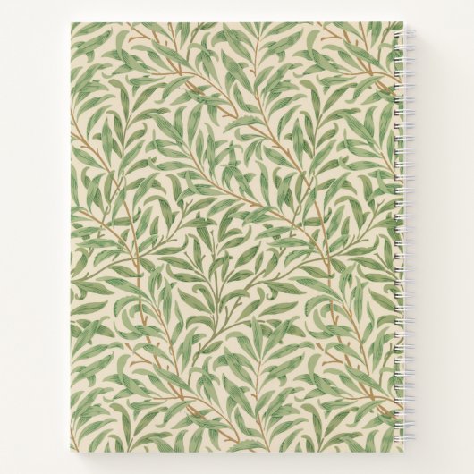  William Morris Willow Bough Commonplace Notitieboek (Achterkant)