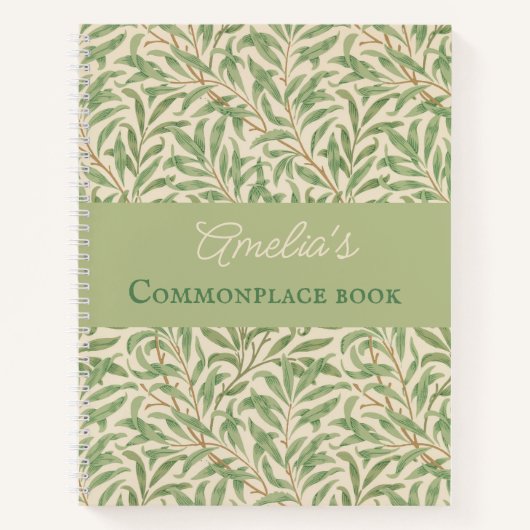  William Morris Willow Bough Commonplace Notitieboek (Voorkant)