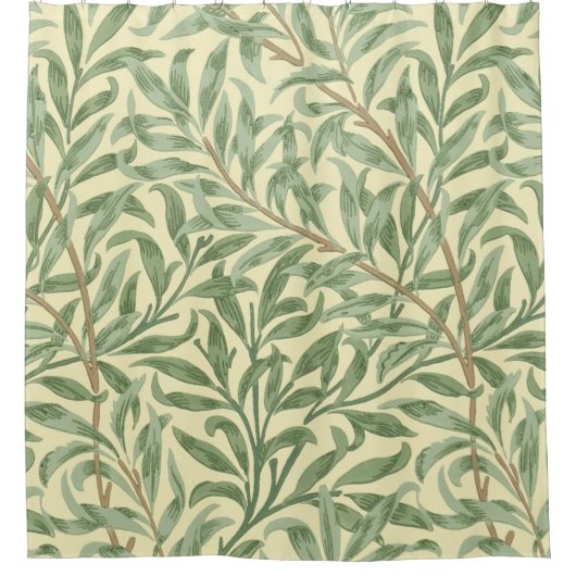 William Morris Willow Bough Douchegordijn (Voorkant)