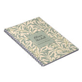 William Morris Willow Bough Elegant Botanical Notitieboek (Rechterzijde)
