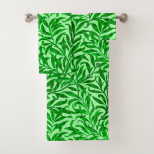William Morris Willow Bough, Emerald Green Bad Handdoek