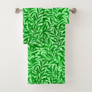 William Morris Willow Bough, Emerald Green Bad Handdoek
