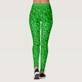 William Morris Willow Bough, Emerald Green Leggings (Achterkant)