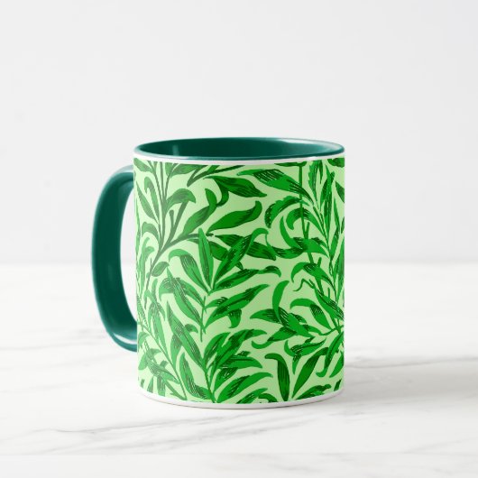 William Morris Willow Bough, Emerald Green Mok (Voorkant links)