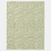  William Morris Willow Bough Fleece Deken (Voorkant)
