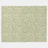  William Morris Willow Bough Fleece Deken (Voorkant (Horizontaal))