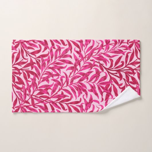 William Morris Willow Bough, Fuchsia Pink Bad Handdoek (Handdoek)