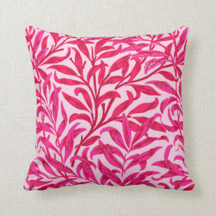 William Morris Willow Bough, Fuchsia Pink Kussen