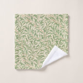 William Morris Willow Bough Garden Flower Classic Bad Handdoek (Wasdoekje)